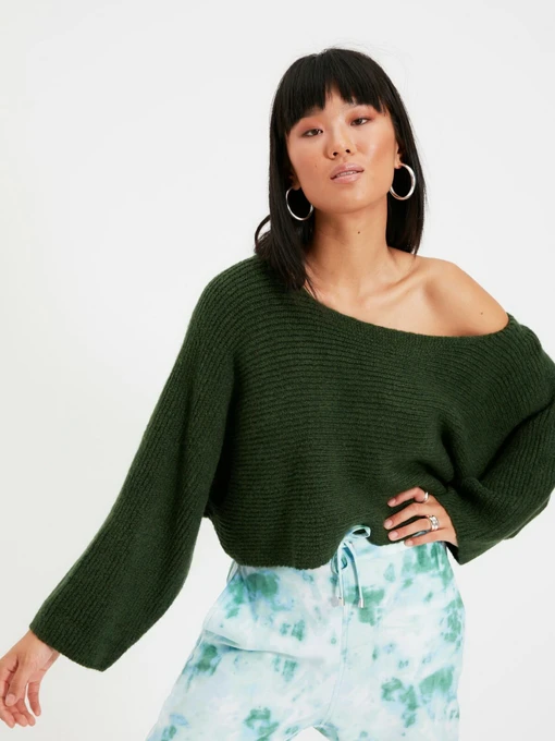 Свитры и кардиганы Trendyol модель TWOAW20FV0054/Zumrut Yesili Фото