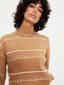 Свитры и кардиганы Trendyol модель TWOAW20FV0075/Camel Фото