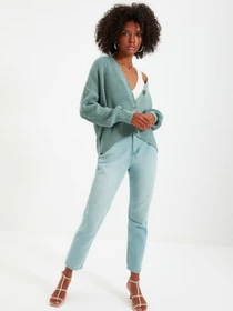 Свитры и кардиганы Trendyol модель TWOAW20HI0215/Mint Фото