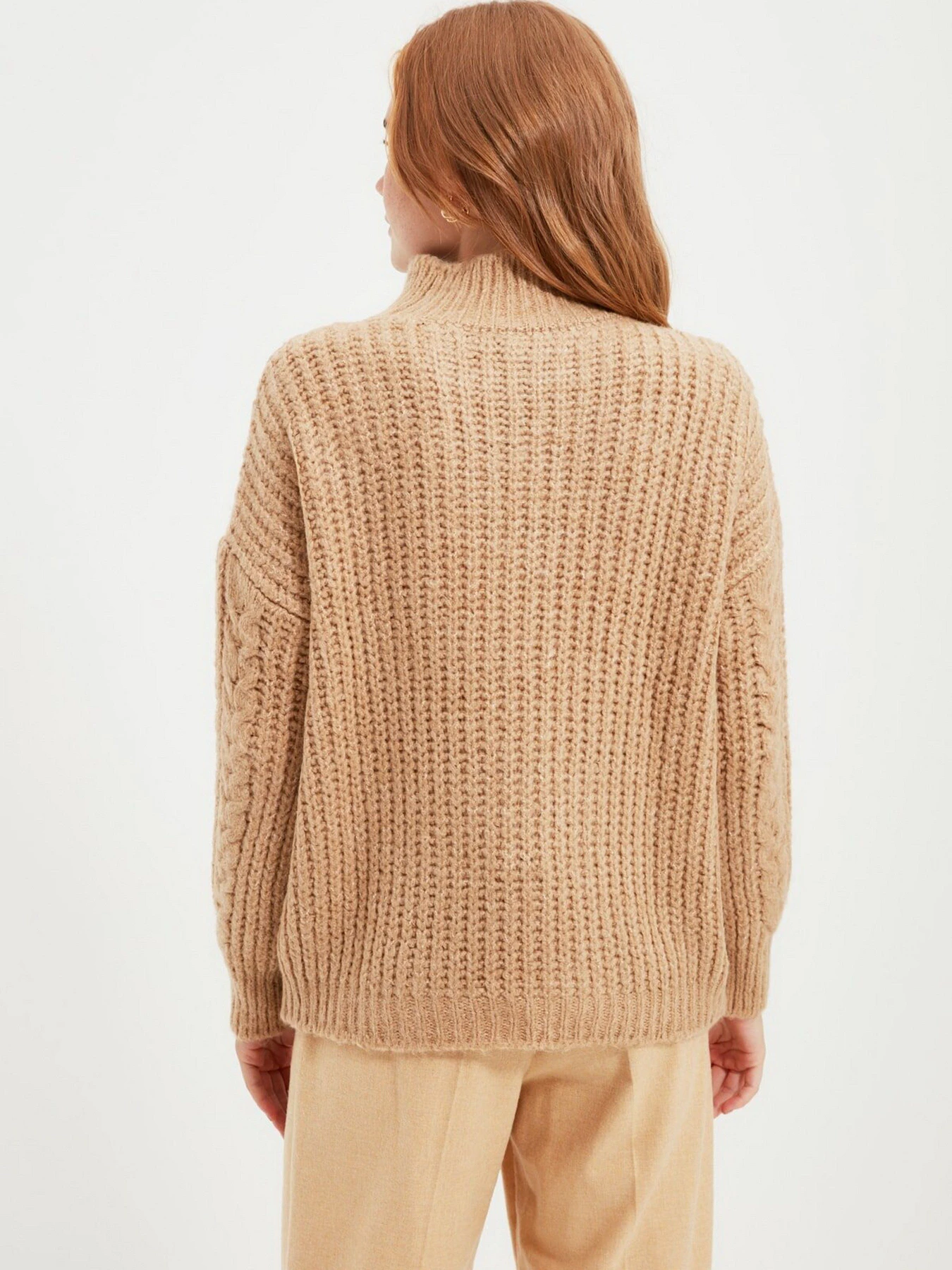 Свитры и кардиганы Trendyol модель TWOAW20KZ0171/Camel Фото