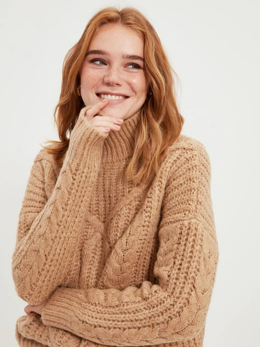 Свитры и кардиганы Trendyol модель TWOAW20KZ0171/Camel Фото