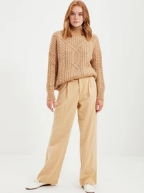 Свитры и кардиганы Trendyol модель TWOAW20KZ0171/Camel Фото