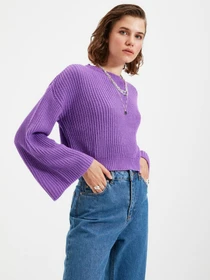 Свитры и кардиганы Trendyol модель TWOAW20KZ0743/Mor Фото