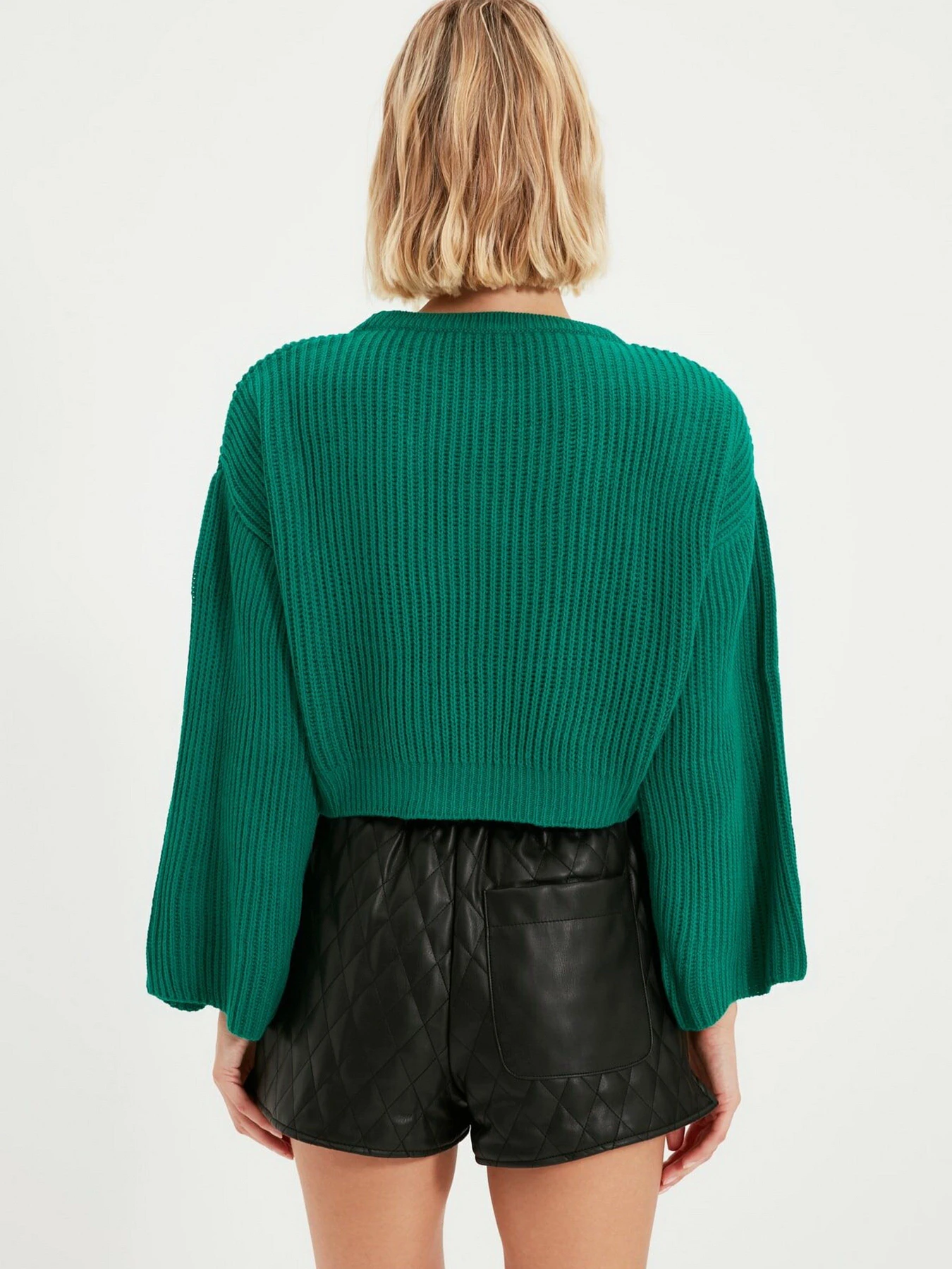 Свитры и кардиганы Trendyol модель TWOAW20KZ0743/Yesil Свитры и кардиганы Trendyol модель TWOAW20KZ0743/Yesil Фото