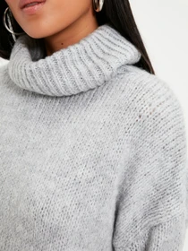 Свитры и кардиганы Trendyol модель TWOAW20KZ1130/Gri Фото