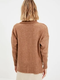 Свитры и кардиганы Trendyol модель TWOAW20XS0026/Camel Фото