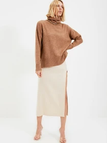 Свитры и кардиганы Trendyol модель TWOAW20XS0026/Camel Фото