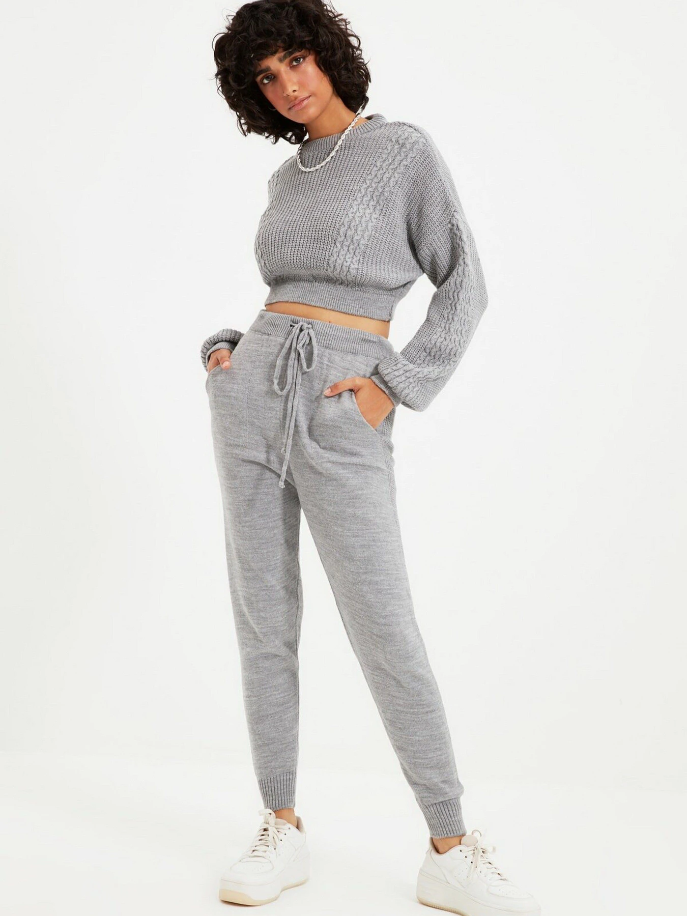 Костюмы Trendyol модель TWOAW21AU0047/Gri Фото