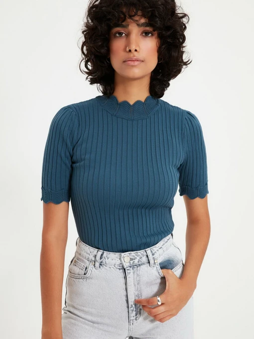 Футболки и поло Trendyol модель TWOAW21BZ0032/Indigo Фото