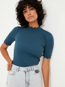 Футболки і поло Trendyol модель TWOAW21BZ0032/Indigo Фото