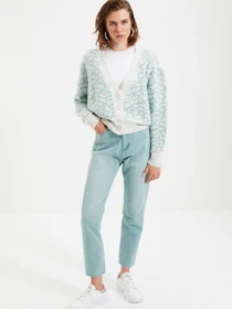 Свитры и кардиганы Trendyol модель TWOAW21HI0005/Mint Фото
