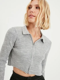 Свитры и кардиганы Trendyol модель TWOAW21HI0154/Gri Фото