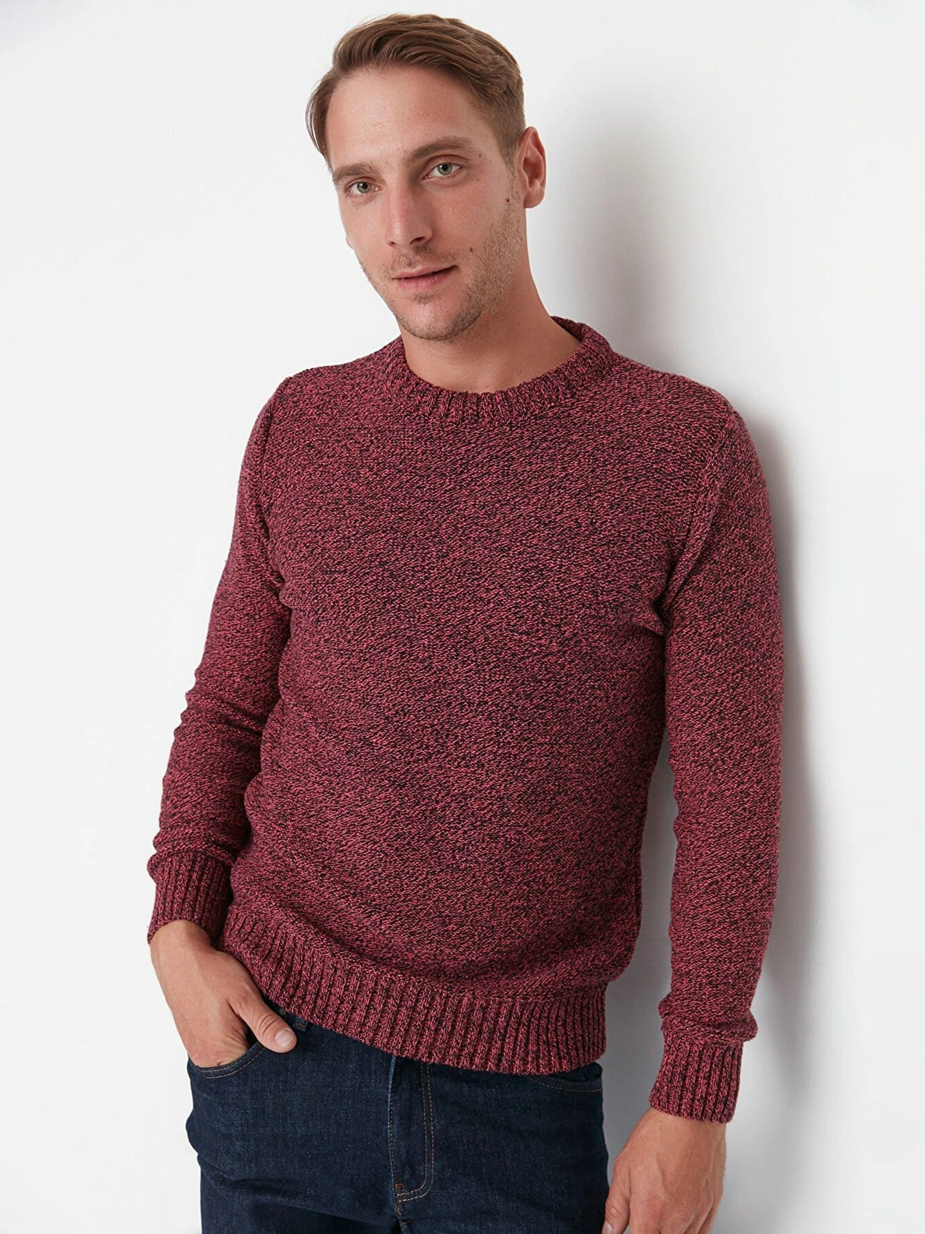 Свитры и кардиганы Trendyol модель TMNAW22KZ0401/Gul Kurusu Свитры и кардиганы Trendyol модель TMNAW22KZ0401/Gul Kurusu Фото