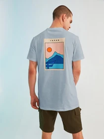 Футболки и поло Trendyol модель TMNSS21TS0620/Mavi Фото