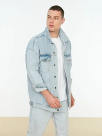 Куртки та дублянки Trendyol модель TMNSS22CE0160/Mavi Фото