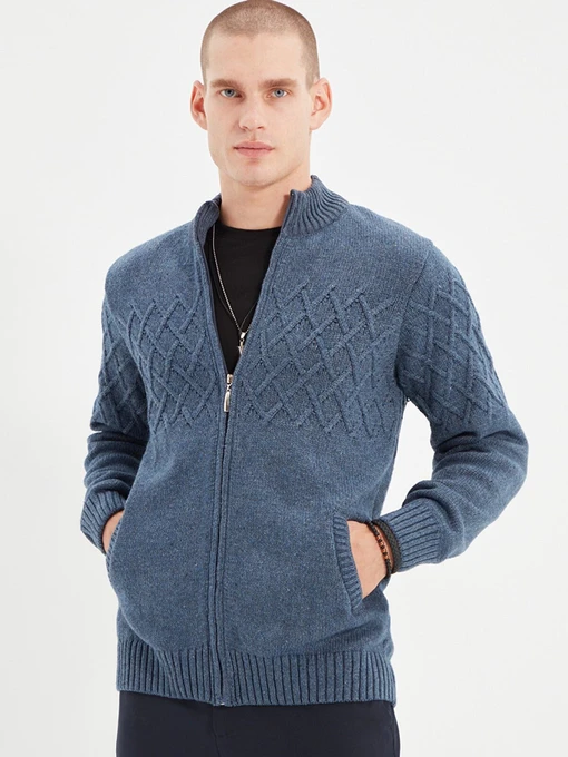 Свитры и кардиганы Trendyol модель TMNAW22HI0146/Indigo Фото
