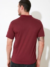 Футболки і поло Trendyol модель TMNSS20PO0167/Bordo Фото