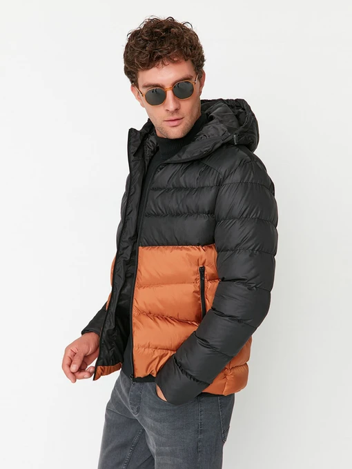 Куртки и дубленки Trendyol модель TMNAW23MO00018/Kahverengi Фото