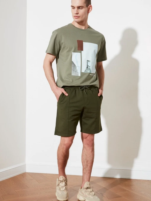 Шорты Trendyol модель TMNSS20SR0070/Haki Фото