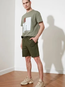 Шорты Trendyol модель TMNSS20SR0070/Haki Фото
