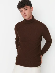 Свитры и кардиганы Trendyol модель TMNAW21KZ0575/Kahverengi Фото