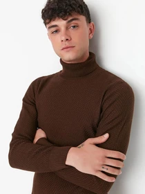 Свитры и кардиганы Trendyol модель TMNAW21KZ0575/Kahverengi Фото