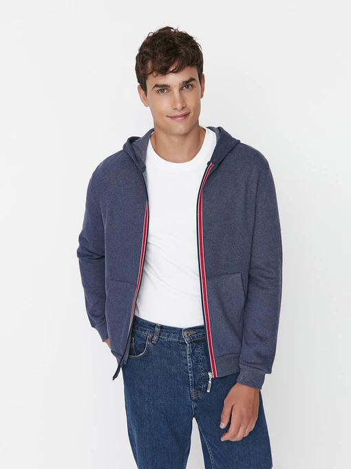 Худи и свитшоты Trendyol модель TMNAW22SW1018/Indigo Фото