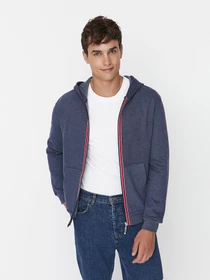 Худи и свитшоты Trendyol модель TMNAW22SW1018/Indigo Фото