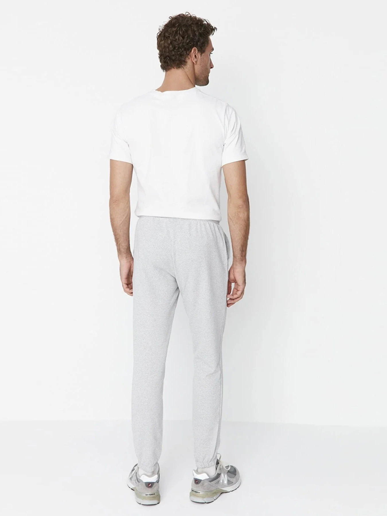 Штани Trendyol модель TMNAW23EA00104/Gri Melanj Штани Trendyol модель TMNAW23EA00104/Gri Melanj Фото