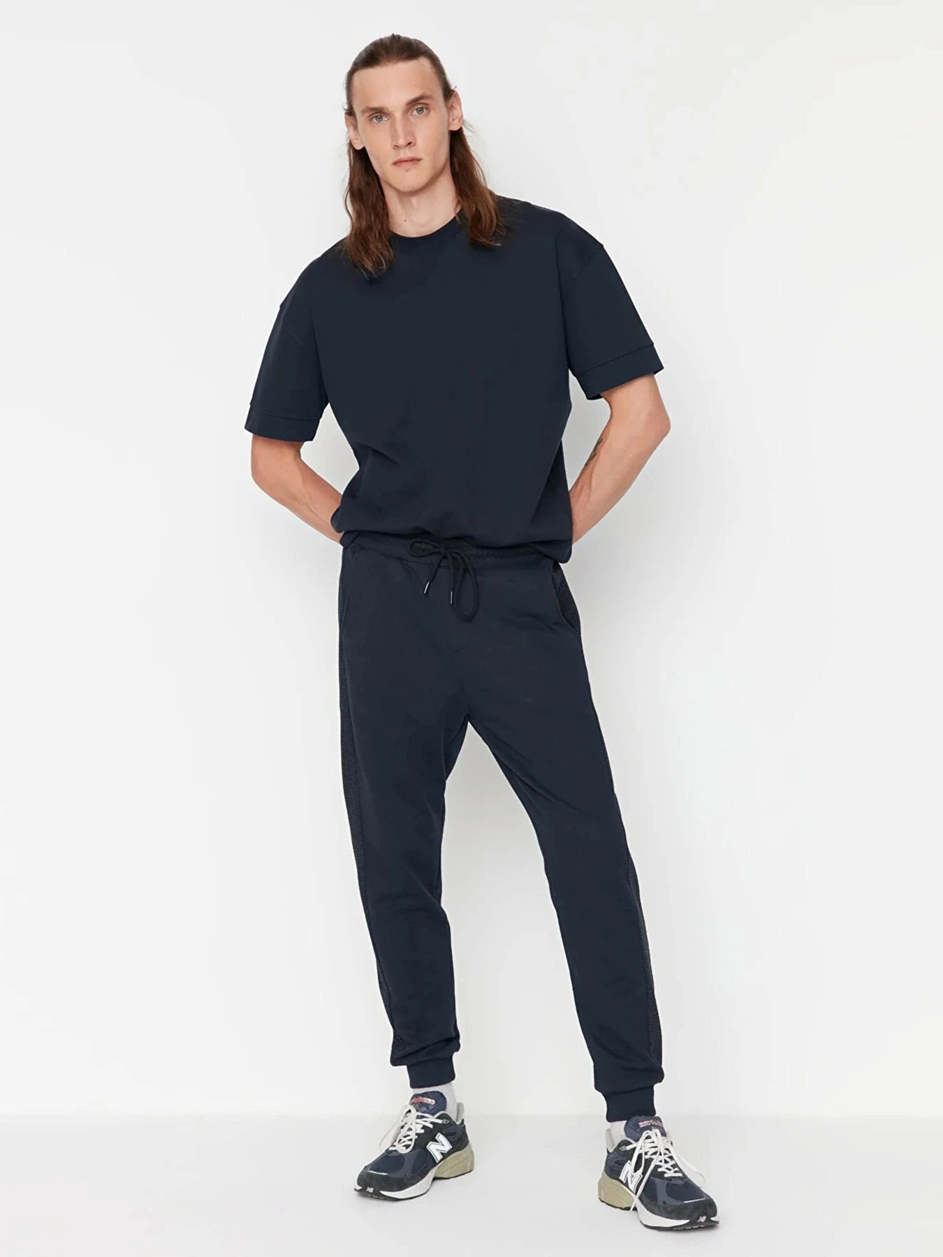 Штани Trendyol модель TMNAW23EA00143/Lacivert Фото