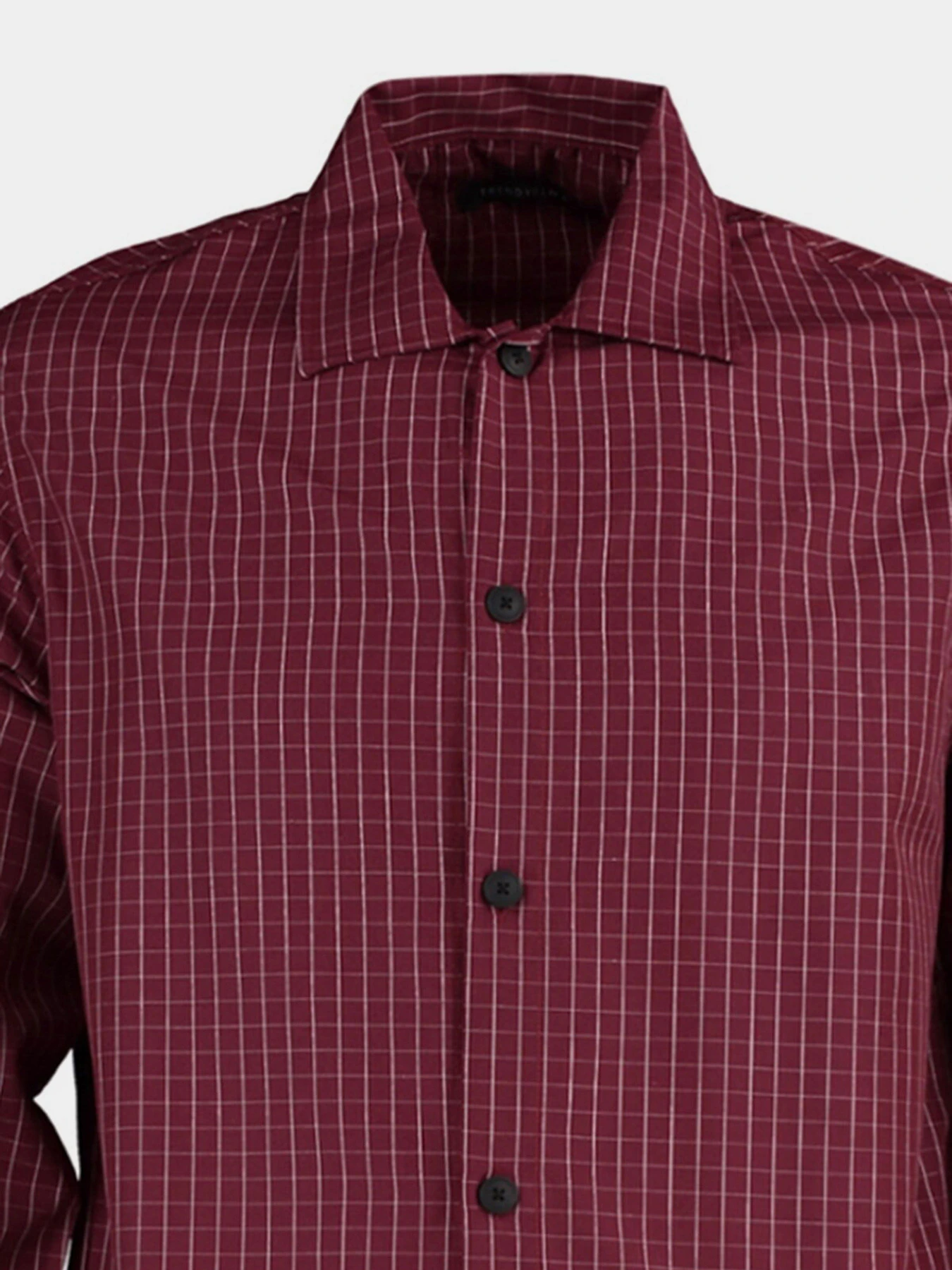 Рубашки Trendyol модель TMNAW23GO00016/Bordo Рубашки Trendyol модель TMNAW23GO00016/Bordo Фото