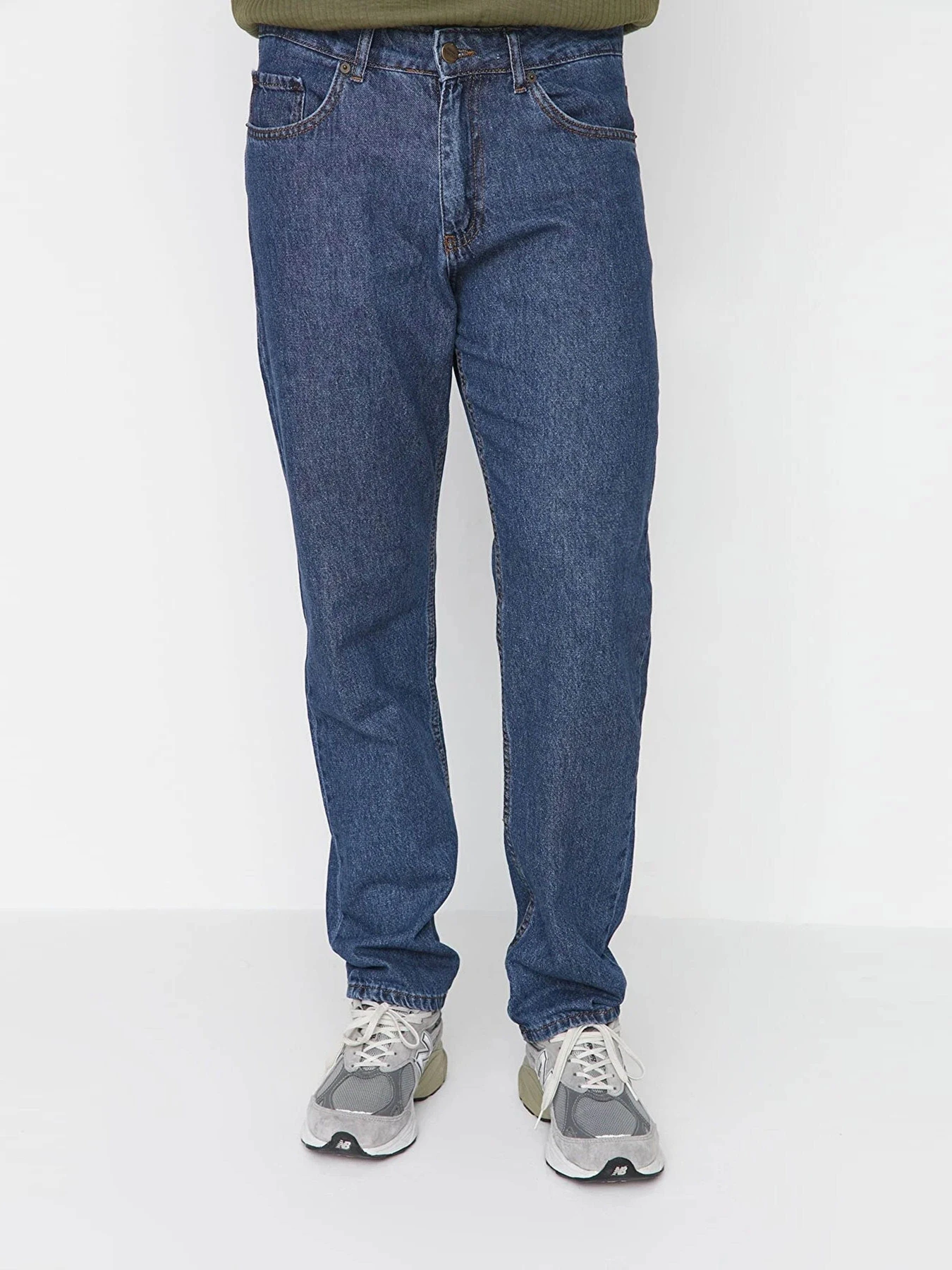 Джинсы Trendyol модель TMNAW23JE00039/Indigo Фото