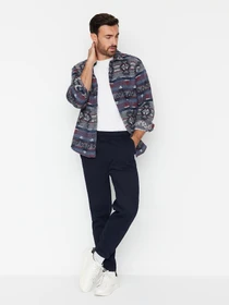 Штани Trendyol модель TMNAW23PL00033/Lacivert Фото