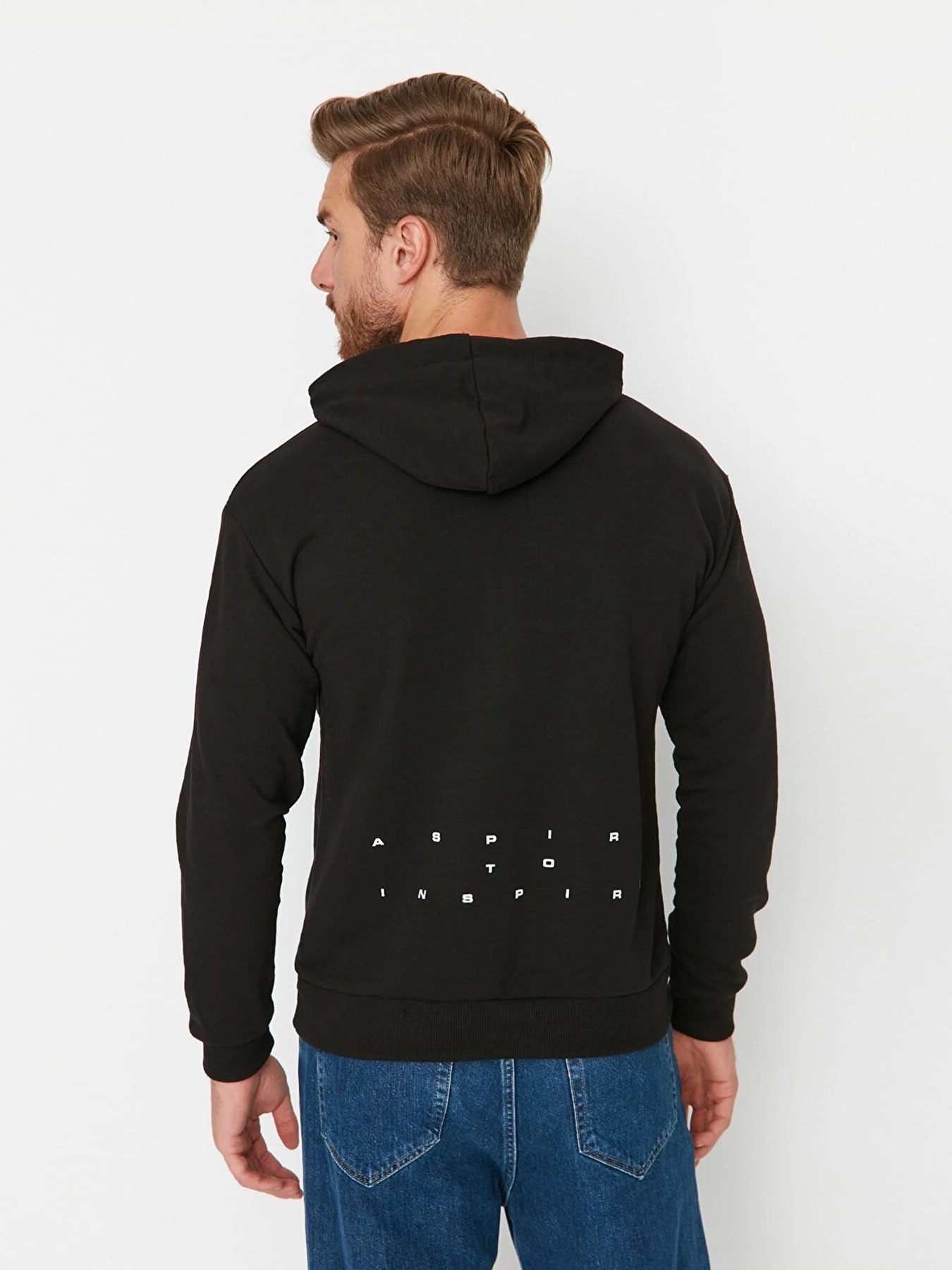 Худи и свитшоты Trendyol модель TMNAW23SW00370/Siyah Худи и свитшоты Trendyol модель TMNAW23SW00370/Siyah Фото