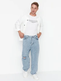 Джинсы Trendyol модель TMNSS22JE0230/Acik Mavi Фото
