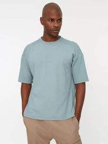 Футболки и поло Trendyol модель TMNSS22TS0205/Indigo Фото