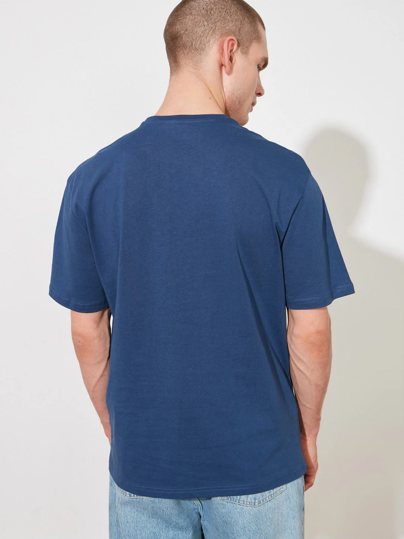 Футболки и поло Trendyol модель TMNSS20TS1103/Indigo Фото