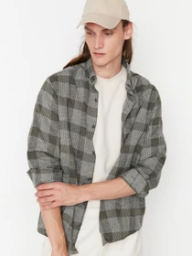 Рубашки Trendyol модель TMNAW23GO00173/Haki Фото