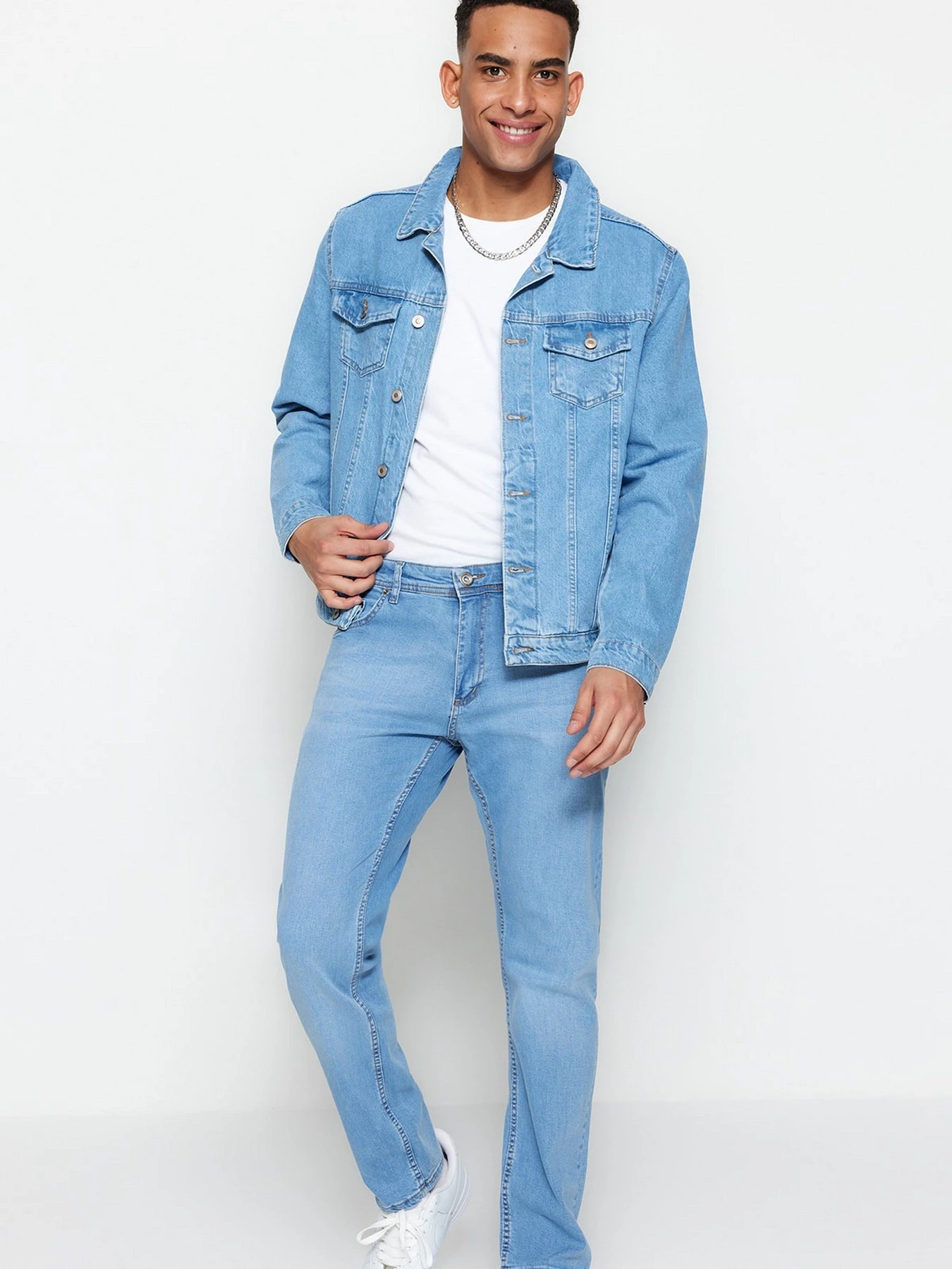 Куртки и дубленки Trendyol модель TMNSS20CE0088/Mavi Куртки и дубленки Trendyol модель TMNSS20CE0088/Mavi Фото