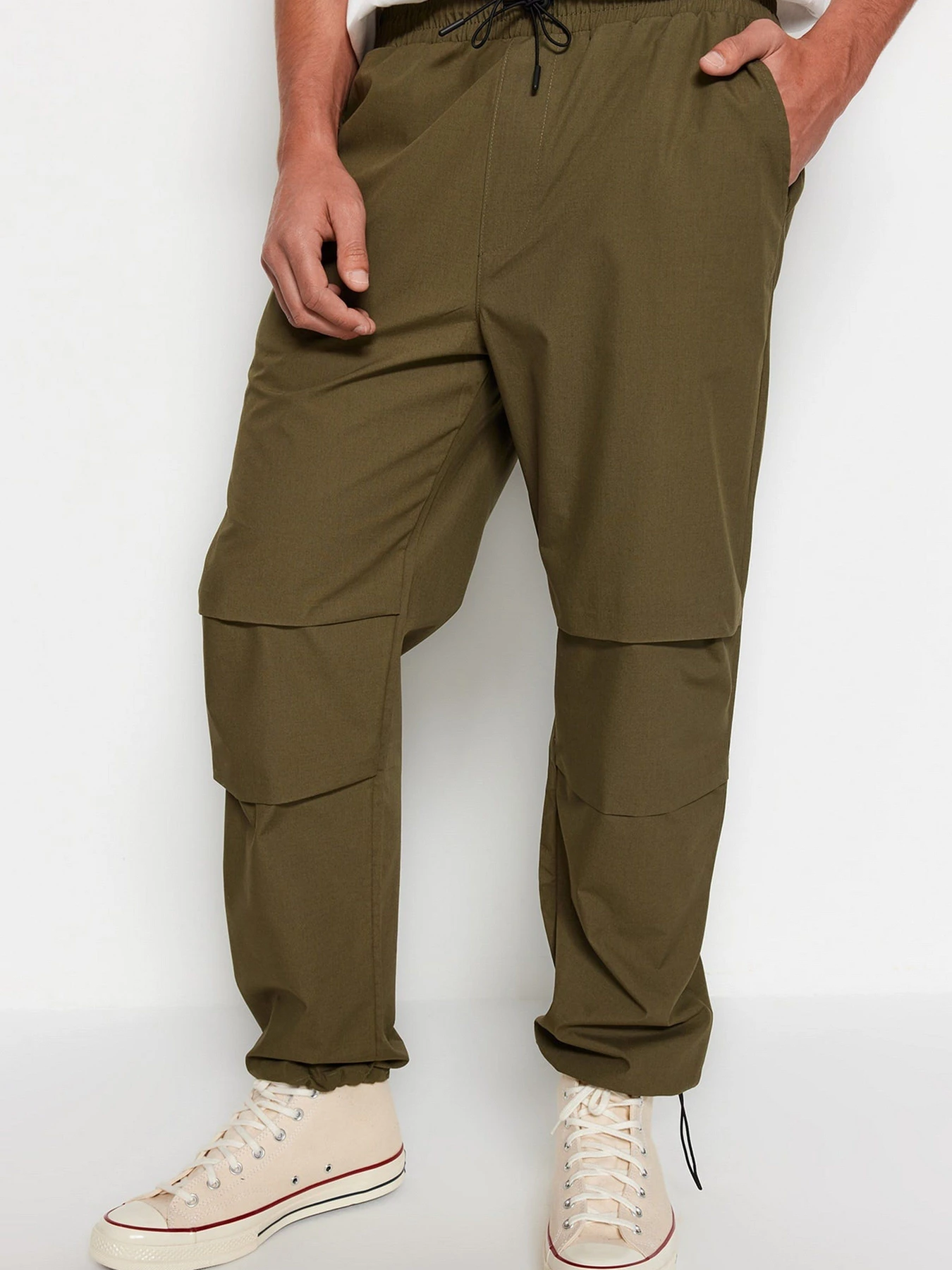 Брюки Trendyol модель TMNSS23PL00045/Haki Фото