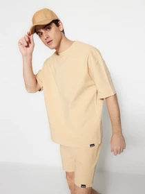 Футболки и поло Trendyol модель TMNSS23TS00069/Bej Фото