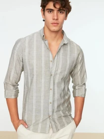 Рубашки Trendyol модель TMNSS20GO0092/Haki Фото