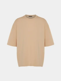 Футболки и поло Trendyol модель TMNSS21TS2037/Bej Фото