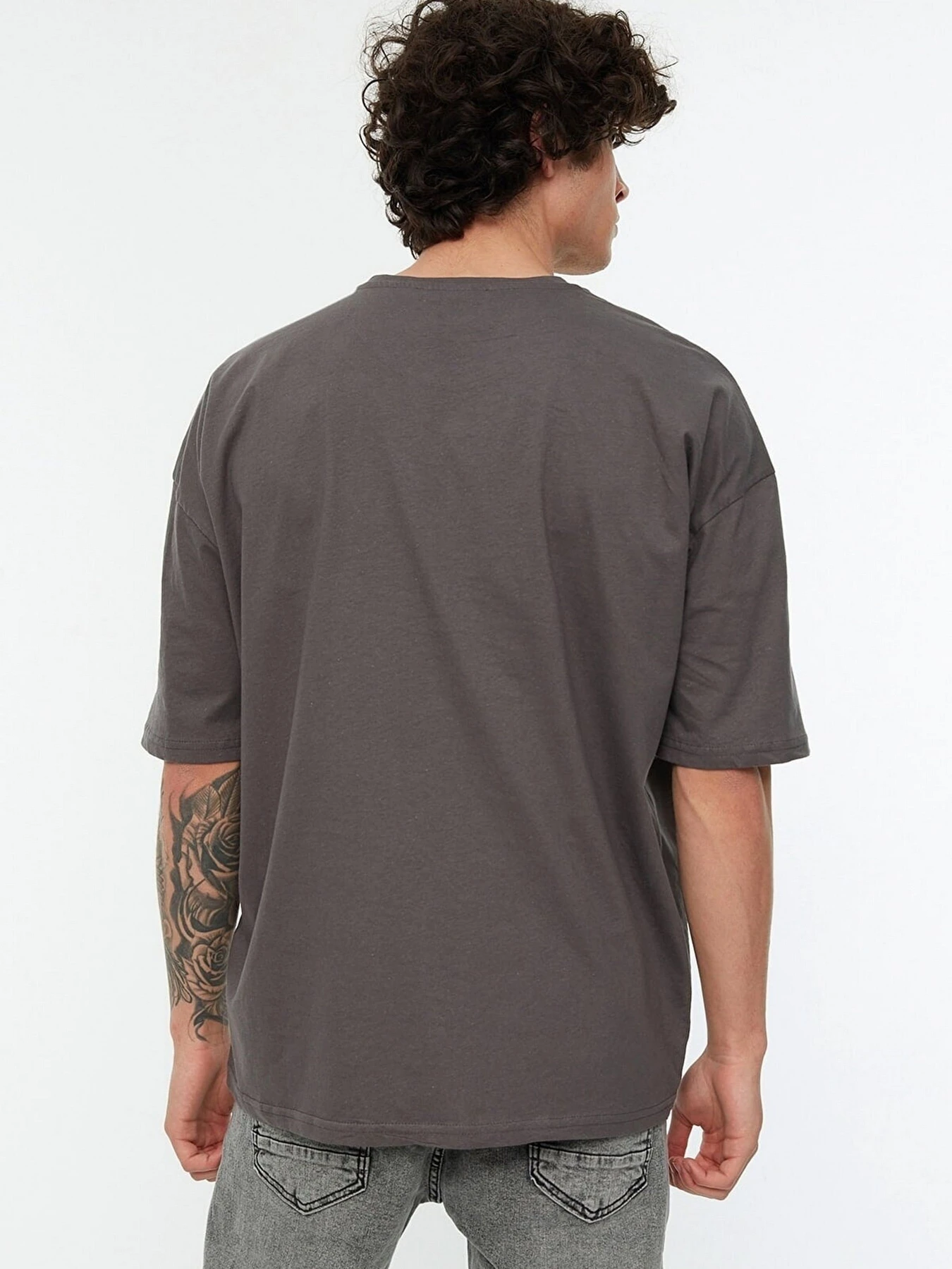 Футболки и поло Trendyol модель TMNSS22TS0318/Antrasit Фото