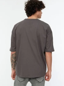 Футболки и поло Trendyol модель TMNSS22TS0318/Antrasit Фото