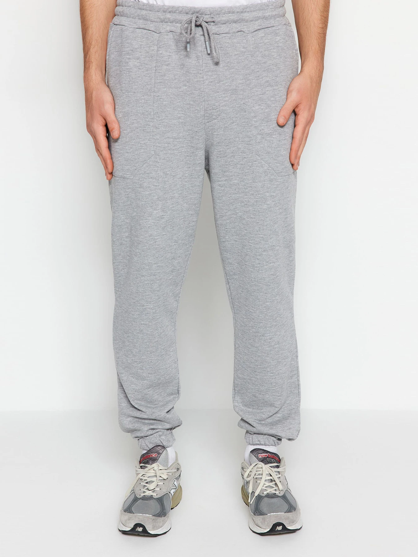 Штани Trendyol модель TMNSS23EA00010/Gri Melanj Штани Trendyol модель TMNSS23EA00010/Gri Melanj Фото