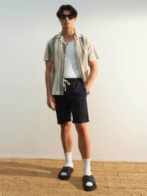 Шорты Trendyol модель TMNSS23SR00030/Siyah Фото