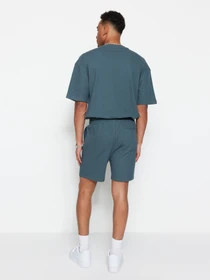 Шорты Trendyol модель TMNSS23SR00035/Petrol Фото