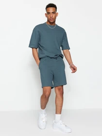 Шорты Trendyol модель TMNSS23SR00035/Petrol Фото