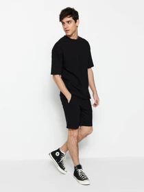 Шорты Trendyol модель TMNSS23SR00035/Siyah Фото